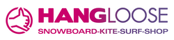Logo: Hangloose Snowboard & Surf Shop